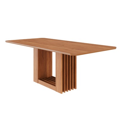 Mesa de Madeira Ariela 210 Cm Cinamomo - Cimol