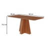 Mesa de Madeira Maite 160 Cm Cinamomo - Cimol