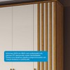 Guarda-Roupa Casal Jamile 6 Portas 4 Gavetas 100% Mdf Cinamomo/Off White - Acp Móveis