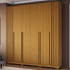 Guarda-Roupa Casal Jamile 6 Portas 4 Gavetas 100% Mdf Cinamomo - Acp Móveis