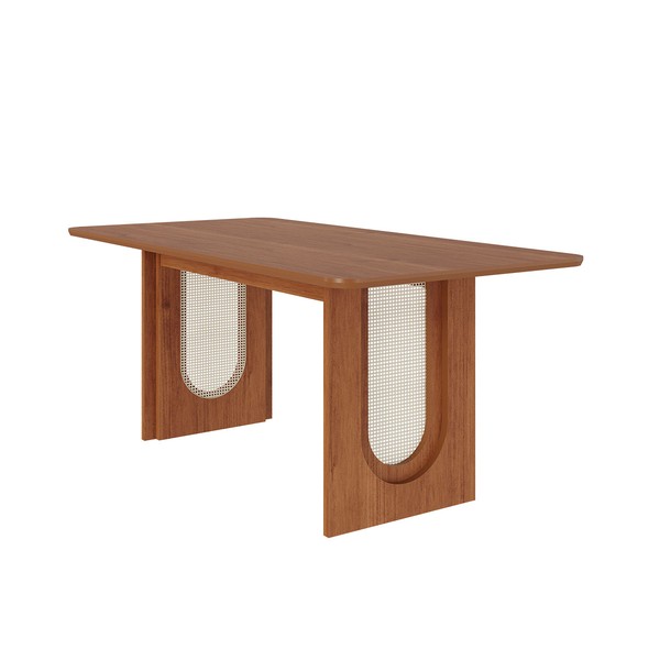 Mesa de Madeira Valentina 180 Cm Cinamomo - Cimol