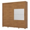Guarda-Roupa Casal Cayman 2 Portas 6 Gavetas 100% Mdf Nature  - Henn