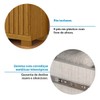Guarda-Roupa Casal Eliza 6 Portas Ripadas 6 Gavetas 100% Mdf Flex Cinamomo/Off White - Acp Móveis