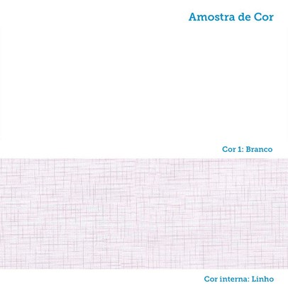 Guarda-Roupa Casal Stella 8 Portas 4 Gavetas 100% Mdf Branco - Acp Móveis