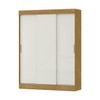 Guarda-Roupa Casal Sirius 3 Portas 2 Gavetas Marrocos/Off White - Mx Móveis