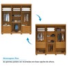 Guarda-Roupa Casal Eliza 6 Portas 6 Gavetas com Espelho 100% Mdf Cinamomo/Off White - Acp Móveis