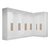 Guarda-Roupa Modulado German 11 Portas 4 Gavetas Branco - Maxel