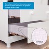 Cômoda Infantil Elô 1 Porta 4 Gavetas 100% Mdf 4463 Branco Brilho - Móveis Peroba