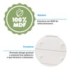 Cômoda Infantil Elô 1 Porta 4 Gavetas 100% Mdf 4463 Branco Brilho - Móveis Peroba