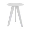 Mesa Infantil Retrô 54 Cm 100% Mdf Branco Brilho - Móveis Peroba