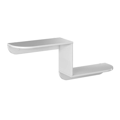 Prateleira Decor 93 Cm 100% Mdf Branco Brilho - Móveis Peroba