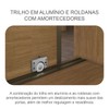 Guarda-Roupa Solteiro Milazzo  2 Portas 3 Gavetas 100% Mdf Cumaru/Fendi - Pnr Móveis