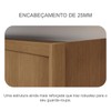 Guarda-Roupa Casal Alpe Devero 2 Portas 8 Gavetas 100% Mdf com Espelho Cumaru - Pnr Móveis