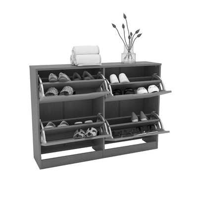 Sapateira Madri 4 Portas Branco - Politorno