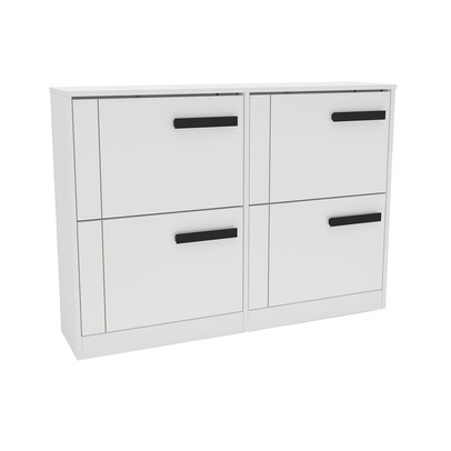 Sapateira Lisboa 4 Portas Branco - Politorno