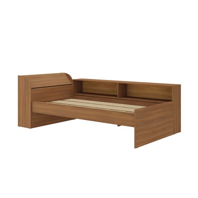 Cama Infantil Bellagio 1 Porta Nogal - Pnr Móveis