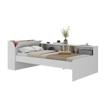 Cama Infantil Bellagio 1 Porta Branco - Pnr Móveis