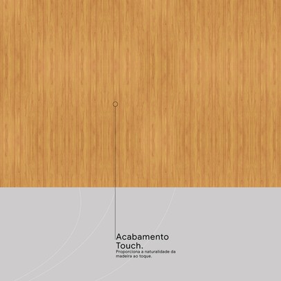 Cômoda Alia 4 Gavetas Cinamon/Off-White - Demóbile