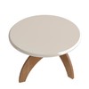 Mesa de Centro Jade Cinamomo/Off White - Artely