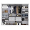 Guarda-Roupa Casal Odisseia Plus 8 Portas 4 Gavetas com Espelho Branco - Maxel