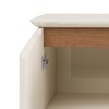Aparador Balcão Buffet 3 Portas Oásis Off White/Cinamomo - Artely