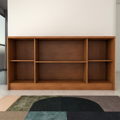 Balcão Buffet Lusso 4 Portas 3 Prateleiras Cinamomo - Panorama Móveis