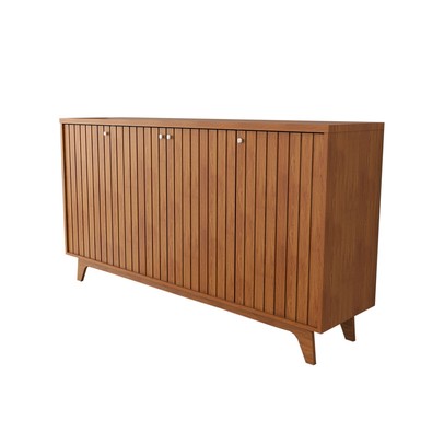 Balcão Buffet Vetro 4 Portas Cinamomo - Panorama Móveis