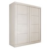 Guarda-Roupa Real 2 Portas 2 Gavetas 100% Mdf Branco - Panorama Móveis