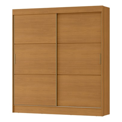 Guarda-Roupa Casal Palermo 2 Portas 3 Gavetas Cinamomo - Mx Móveis