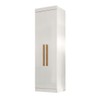 Guarda-Roupa Solteiro Odisseia Plus 2 Portas Branco - Maxel