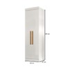 Guarda-Roupa Solteiro Odisseia Plus 2 Portas Branco - Maxel