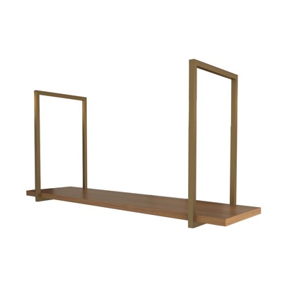 Prateleira Decorativa 125 Cm Gourmet Cinamomo - Panorama Móveis