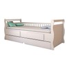 Cama Infantil Bicama Tesouro 2 Gavetas 100% Mdf Branco - Panorama Móveis