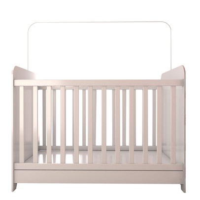 Berço Americano 3 em 1 Sueño 100% Mdf Branco Brilho - Panorama Móveis