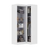 Guarda-Roupa Solteiro Modulado Odisseia Plus 3 Portas Branco - Maxel