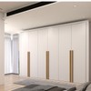 Guarda-Roupa Casal Classic 6 Portas 6 Gavetas 100% Mdf Branco - Panorama Móveis