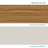 Cozinha Compacta Cabernet Prime 8 Portas 2 Gavetas 100% Mdf Amêndoa/Off White - Rio Doce