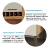 Cozinha Compacta Pinot 6 Portas 1 Gaveta 100% Mdf Amêndoa/Off White - Rio Doce
