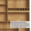 Cozinha Compacta Pinot 6 Portas 1 Gaveta 100% Mdf Amêndoa/Off White - Rio Doce