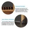 Cozinha Compacta Pinot 6 Portas 1 Gaveta 100% Mdf Amêndoa/Chumbo - Rio Doce