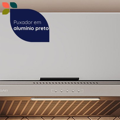 Armário Aéreo Cozinha 80 Cm Lumina 1 Porta Cinza - Telasul