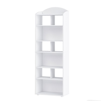 Estante para Livros Arco 10 Nichos Branco - Artely Móveis