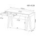Mesa Escrivaninha 2 Gavetas Branco Me4128 - Tecno Mobili