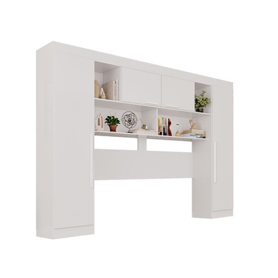 Guarda-Roupa Casal Modulado Odin Premium 4 Portas Branco - Pnr Móveis
