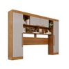 Guarda-Roupa Casal Modulado Odin Premium 4 Portas Cinamomo/Off White - Pnr Móveis