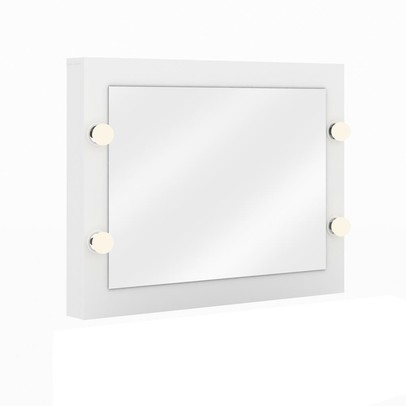 Espelho Camarim Branco Pe2006 - Tecno Mobili