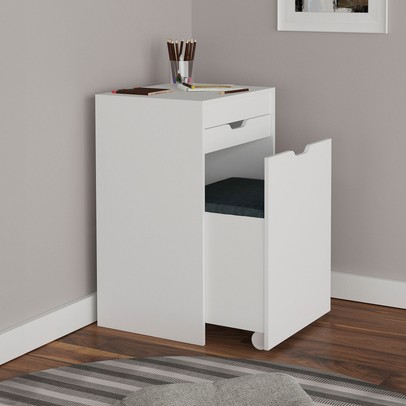 Penteadeira Compacta Branco/Tec.369 Pe2007- Tecno Mobili