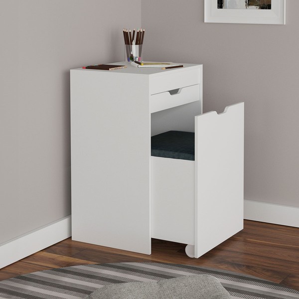 Penteadeira Compacta Branco/Tec.369 Pe2007- Tecno Mobili