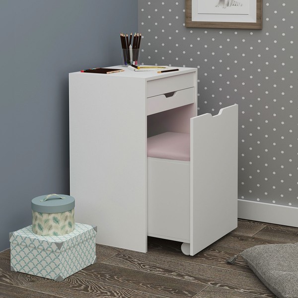 Penteadeira Compacta Branco/Tec.408 Pe2007 - Tecno Mobili