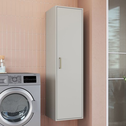 Armário Aéreo Lavanderia Assis 1 Porta Arenas - Art In Móveis